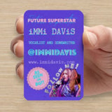 46 A signed March 2024 Immi Davis Business Card