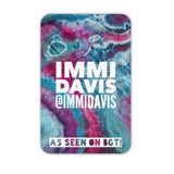 003 An Autographed April 2025 Immi Davis Business Card