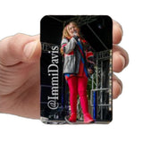 40 An October ‘23 Genuine Signed Immi Davis Business Card