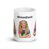 Immi Davis White glossy mug2