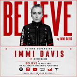 003 LIMITED EDITION: Immi Davis Signed Commemorative Album Cover Business Card (September 2026)