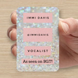 002 AAA May 2026 Autographed Business Card Immi Davis