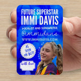 44 A Signed January 2024 Immi Davis Business Card