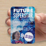 34 An April ‘23 Genuine Signed Immi Davis Business Card