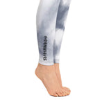 Immi Tie Dye Yoga Leggings Stormy
