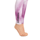 Immi Tie Dye Yoga Leggings Magenta