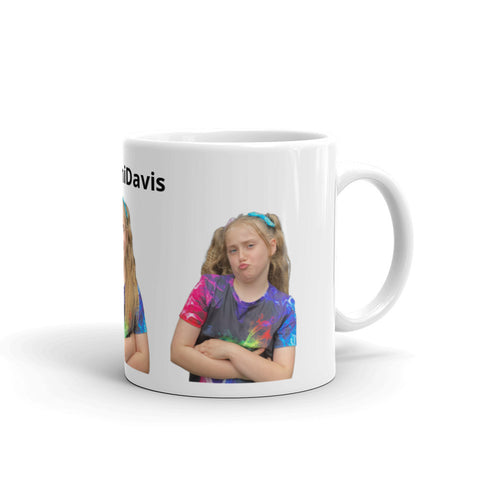 Immi Davis White glossy mug2